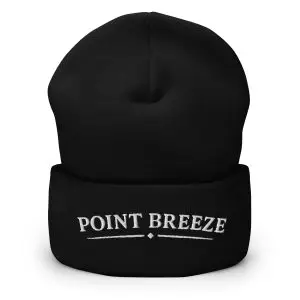 Point Breeze Cuffed Beanie